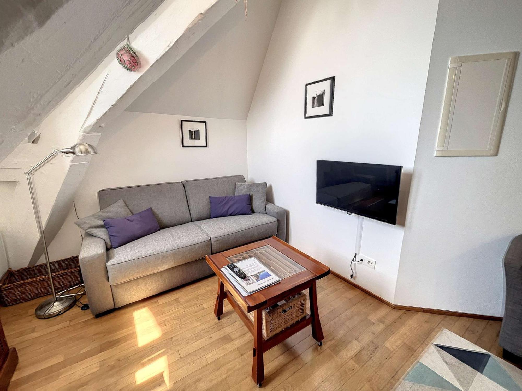 Appartement Cosy, 200M Plage, Parking Prive, Wifi - Fr-1-361-18 Granville Zewnętrze zdjęcie